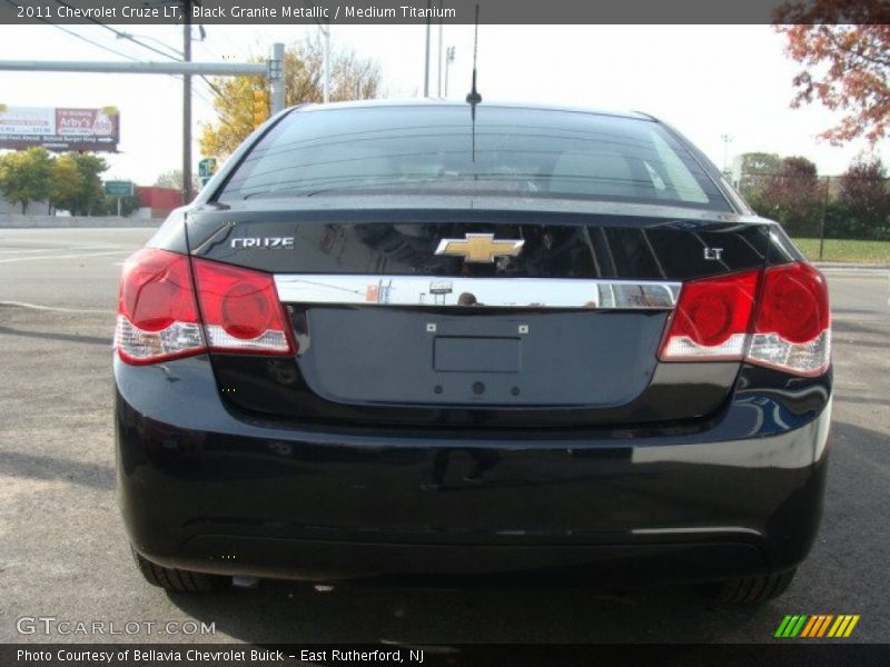 Black Granite Metallic / Medium Titanium 2011 Chevrolet Cruze LT