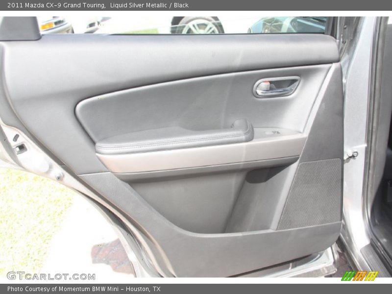 Liquid Silver Metallic / Black 2011 Mazda CX-9 Grand Touring