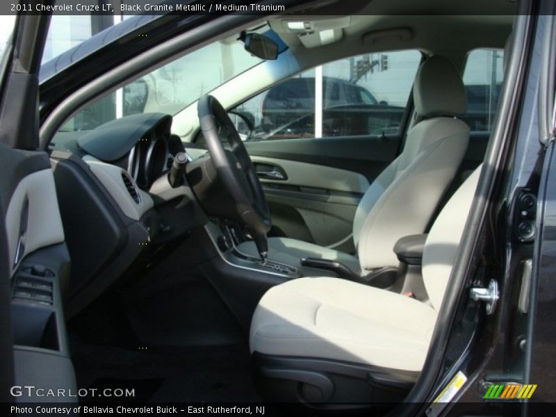 Black Granite Metallic / Medium Titanium 2011 Chevrolet Cruze LT