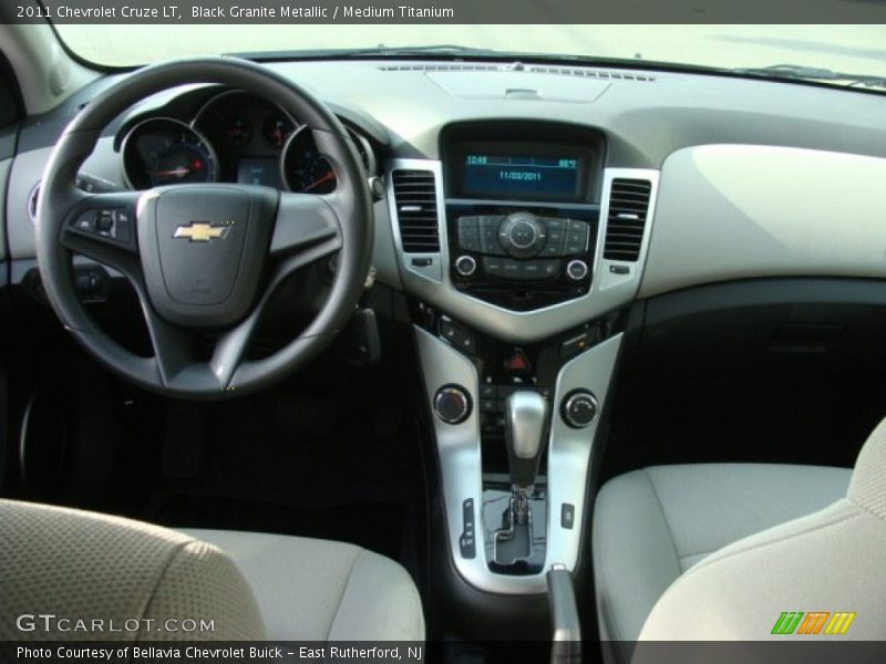 Black Granite Metallic / Medium Titanium 2011 Chevrolet Cruze LT