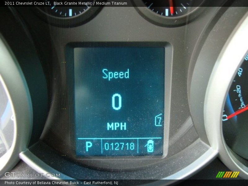 Black Granite Metallic / Medium Titanium 2011 Chevrolet Cruze LT