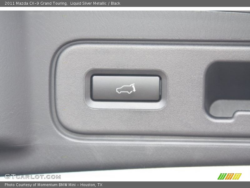 Liquid Silver Metallic / Black 2011 Mazda CX-9 Grand Touring