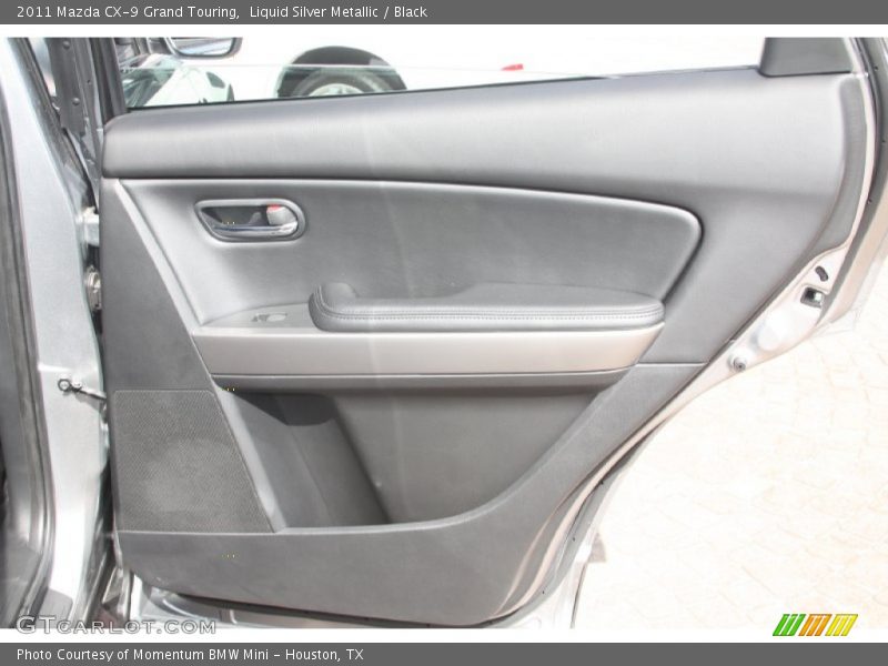 Liquid Silver Metallic / Black 2011 Mazda CX-9 Grand Touring