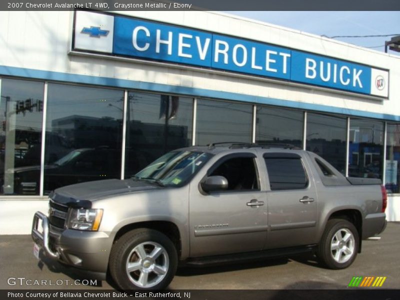 Graystone Metallic / Ebony 2007 Chevrolet Avalanche LT 4WD