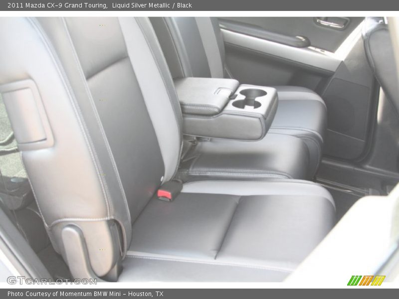 Liquid Silver Metallic / Black 2011 Mazda CX-9 Grand Touring