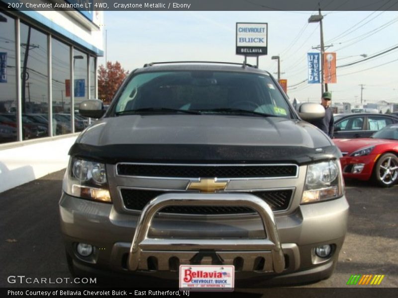 Graystone Metallic / Ebony 2007 Chevrolet Avalanche LT 4WD