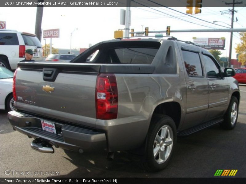 Graystone Metallic / Ebony 2007 Chevrolet Avalanche LT 4WD
