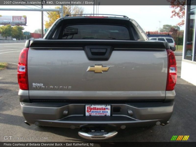 Graystone Metallic / Ebony 2007 Chevrolet Avalanche LT 4WD