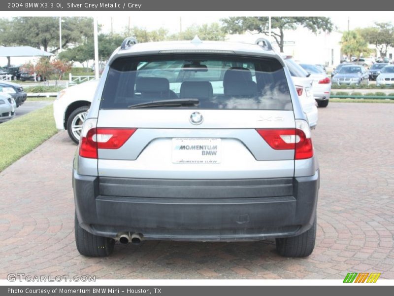 Silver Grey Metallic / Grey 2004 BMW X3 3.0i