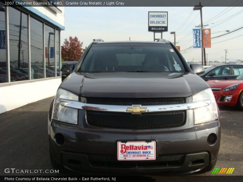 Granite Gray Metallic / Light Gray 2007 Chevrolet Equinox LT AWD