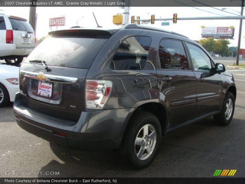 Granite Gray Metallic / Light Gray 2007 Chevrolet Equinox LT AWD