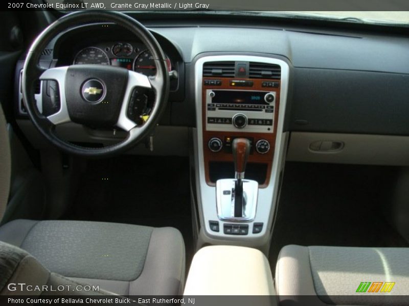 Granite Gray Metallic / Light Gray 2007 Chevrolet Equinox LT AWD