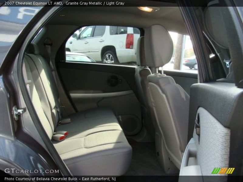 Granite Gray Metallic / Light Gray 2007 Chevrolet Equinox LT AWD