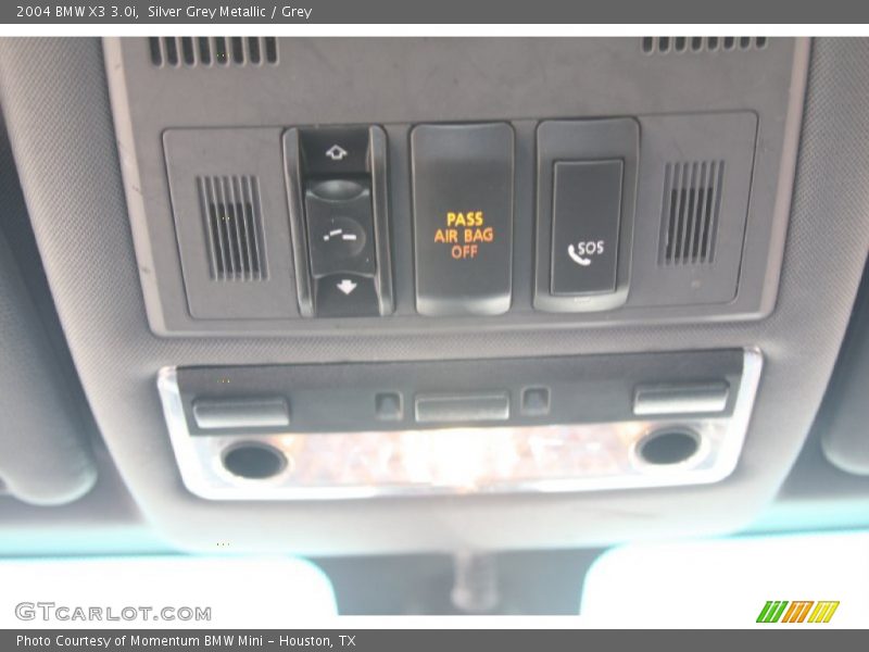Silver Grey Metallic / Grey 2004 BMW X3 3.0i