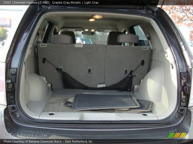 Granite Gray Metallic / Light Gray 2007 Chevrolet Equinox LT AWD