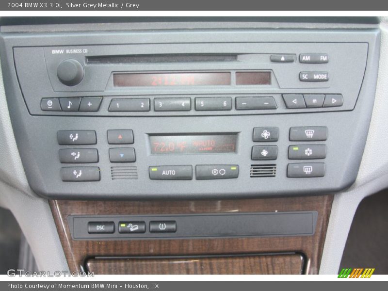 Silver Grey Metallic / Grey 2004 BMW X3 3.0i