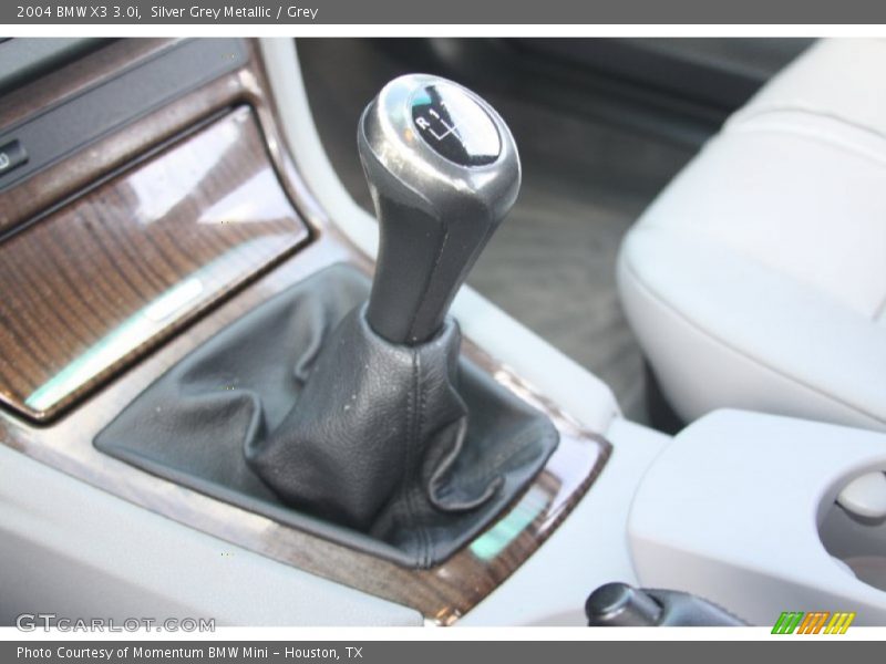 Silver Grey Metallic / Grey 2004 BMW X3 3.0i