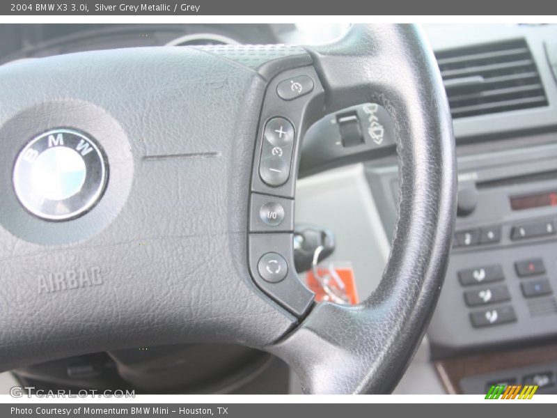 Silver Grey Metallic / Grey 2004 BMW X3 3.0i