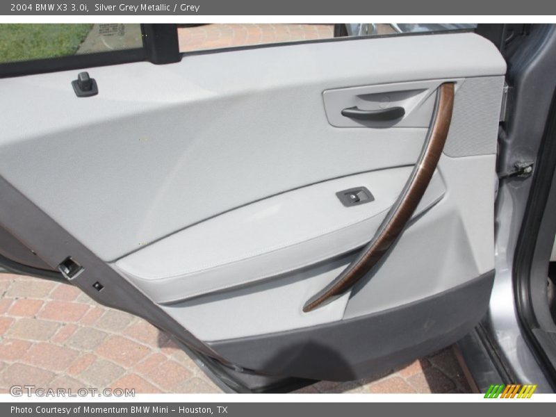 Silver Grey Metallic / Grey 2004 BMW X3 3.0i