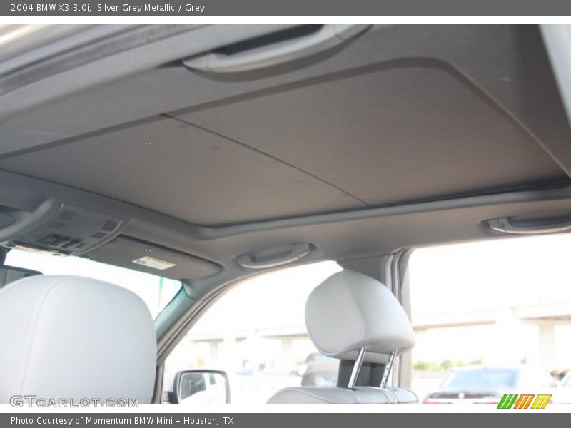 Silver Grey Metallic / Grey 2004 BMW X3 3.0i