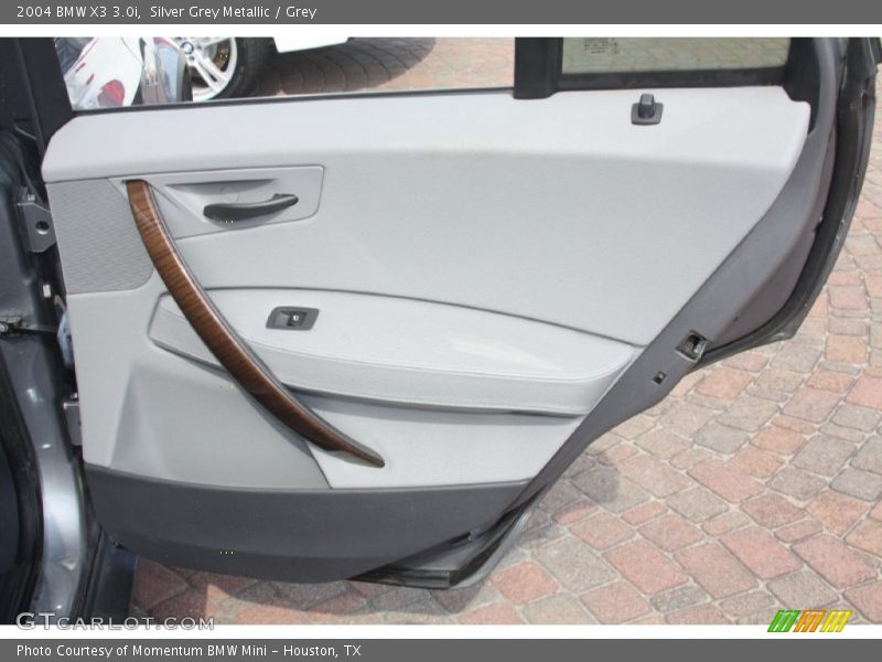 Silver Grey Metallic / Grey 2004 BMW X3 3.0i