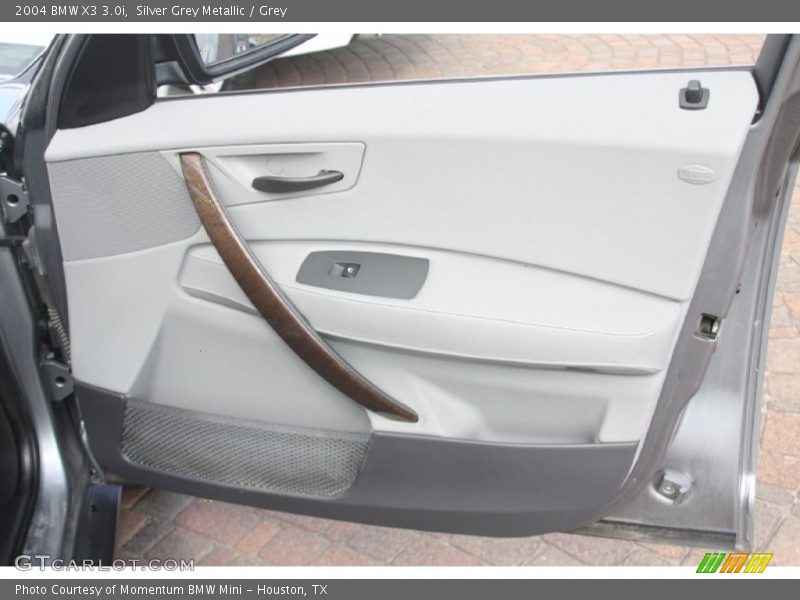 Silver Grey Metallic / Grey 2004 BMW X3 3.0i