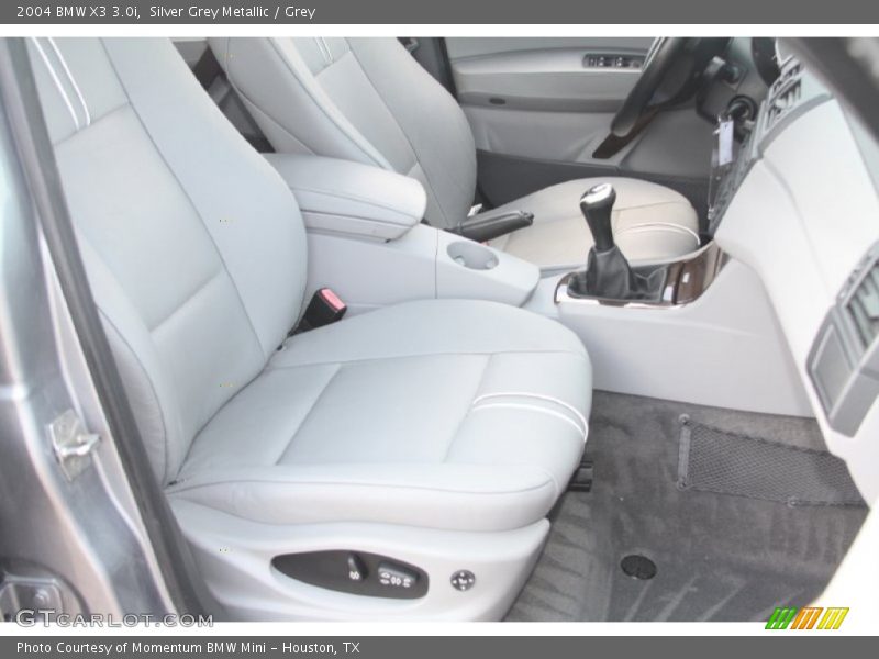 Silver Grey Metallic / Grey 2004 BMW X3 3.0i