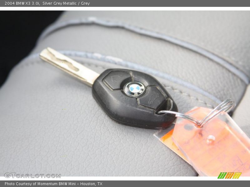 Silver Grey Metallic / Grey 2004 BMW X3 3.0i