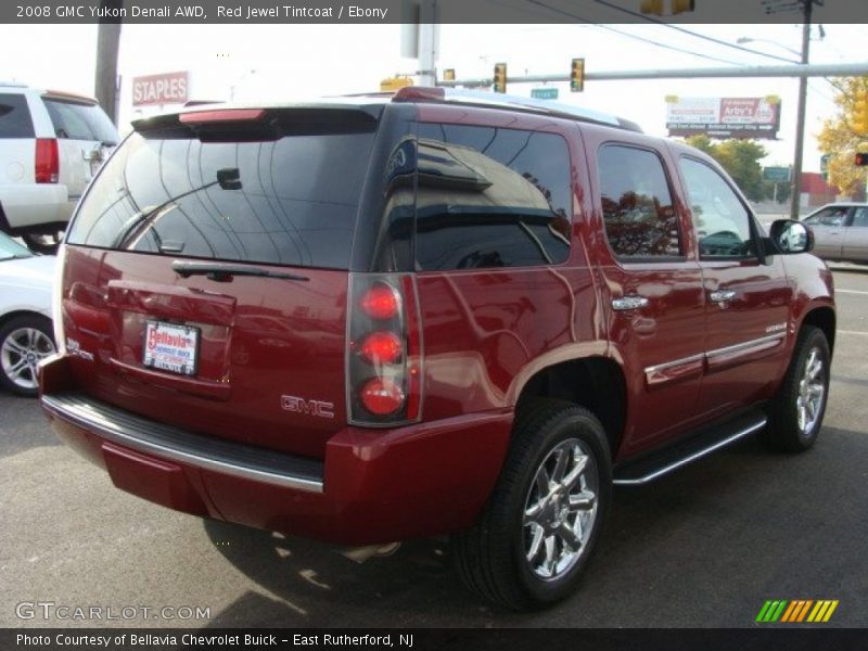 Red Jewel Tintcoat / Ebony 2008 GMC Yukon Denali AWD