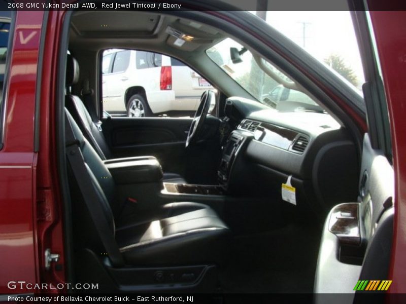 Red Jewel Tintcoat / Ebony 2008 GMC Yukon Denali AWD