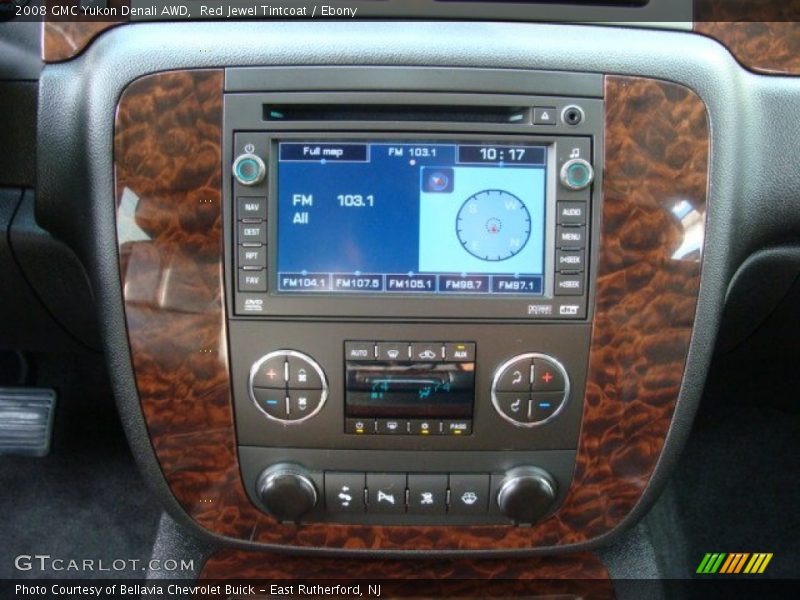 Red Jewel Tintcoat / Ebony 2008 GMC Yukon Denali AWD