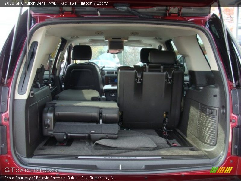 Red Jewel Tintcoat / Ebony 2008 GMC Yukon Denali AWD