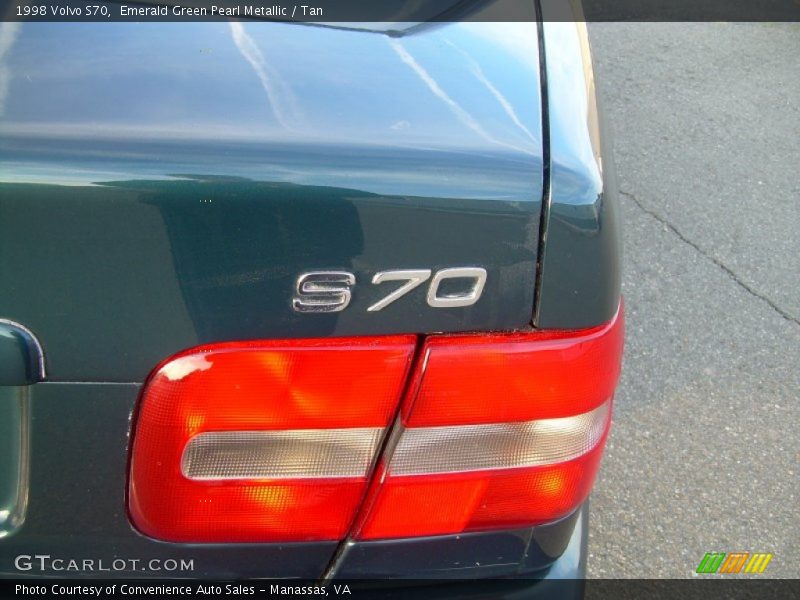 Emerald Green Pearl Metallic / Tan 1998 Volvo S70