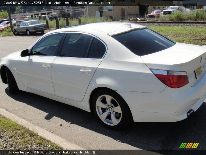 Alpine White / Auburn Dakota Leather 2006 BMW 5 Series 525i Sedan