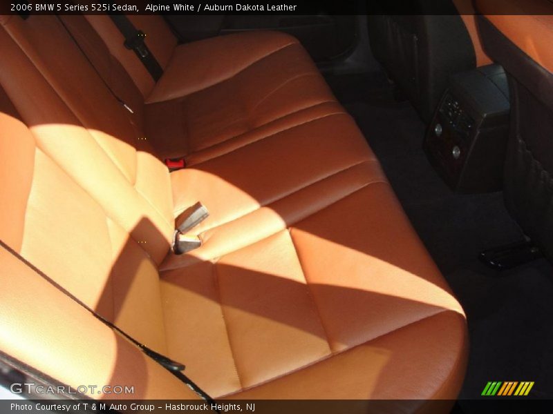 Alpine White / Auburn Dakota Leather 2006 BMW 5 Series 525i Sedan