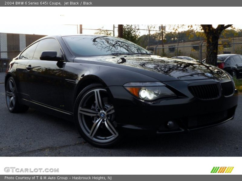 Jet Black / Black 2004 BMW 6 Series 645i Coupe