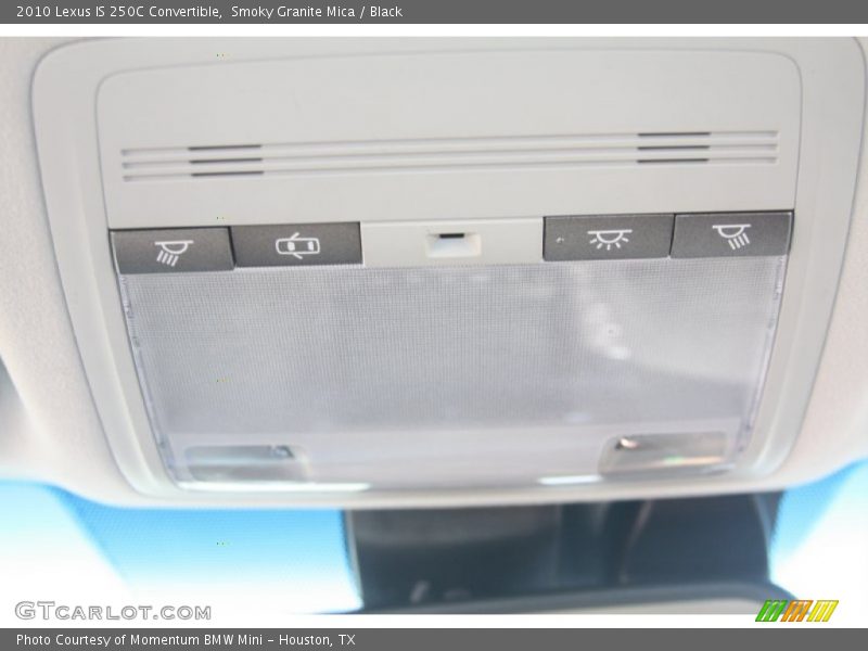 Smoky Granite Mica / Black 2010 Lexus IS 250C Convertible