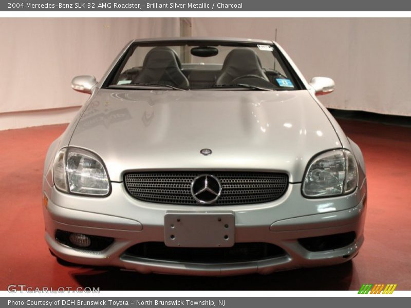 Brilliant Silver Metallic / Charcoal 2004 Mercedes-Benz SLK 32 AMG Roadster