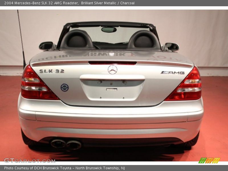 Brilliant Silver Metallic / Charcoal 2004 Mercedes-Benz SLK 32 AMG Roadster