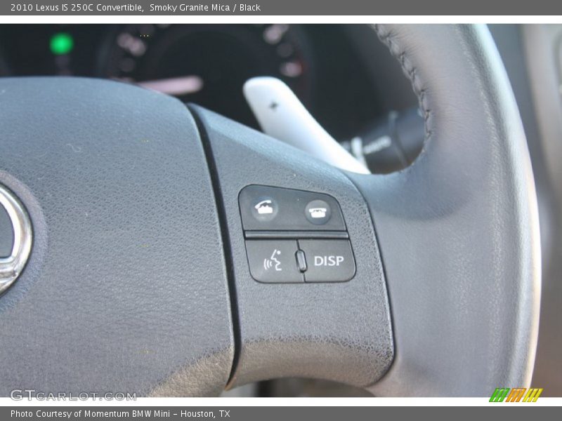 Smoky Granite Mica / Black 2010 Lexus IS 250C Convertible