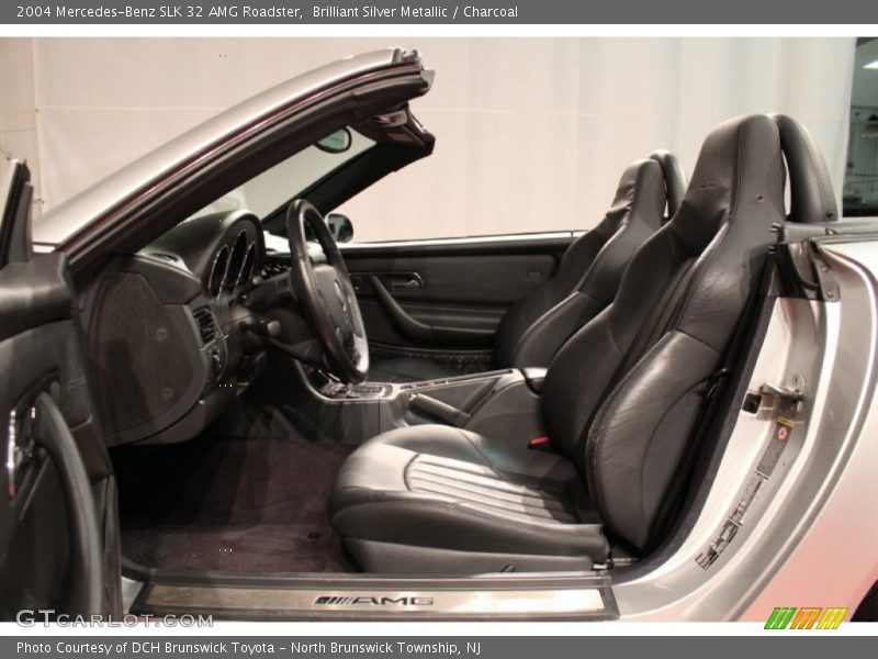 Brilliant Silver Metallic / Charcoal 2004 Mercedes-Benz SLK 32 AMG Roadster
