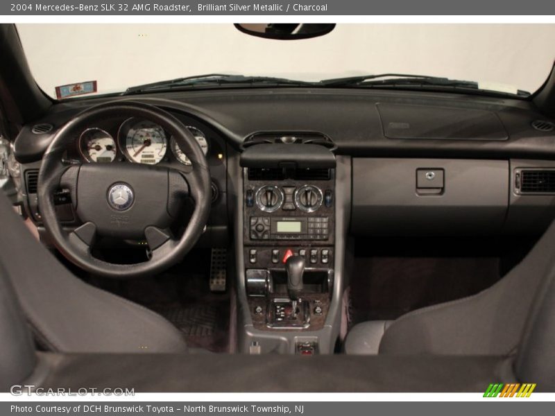 Brilliant Silver Metallic / Charcoal 2004 Mercedes-Benz SLK 32 AMG Roadster
