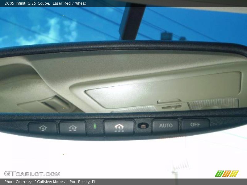 Laser Red / Wheat 2005 Infiniti G 35 Coupe