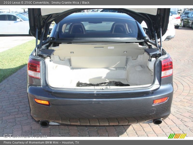Smoky Granite Mica / Black 2010 Lexus IS 250C Convertible