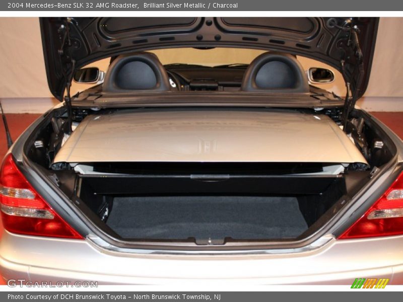 Brilliant Silver Metallic / Charcoal 2004 Mercedes-Benz SLK 32 AMG Roadster