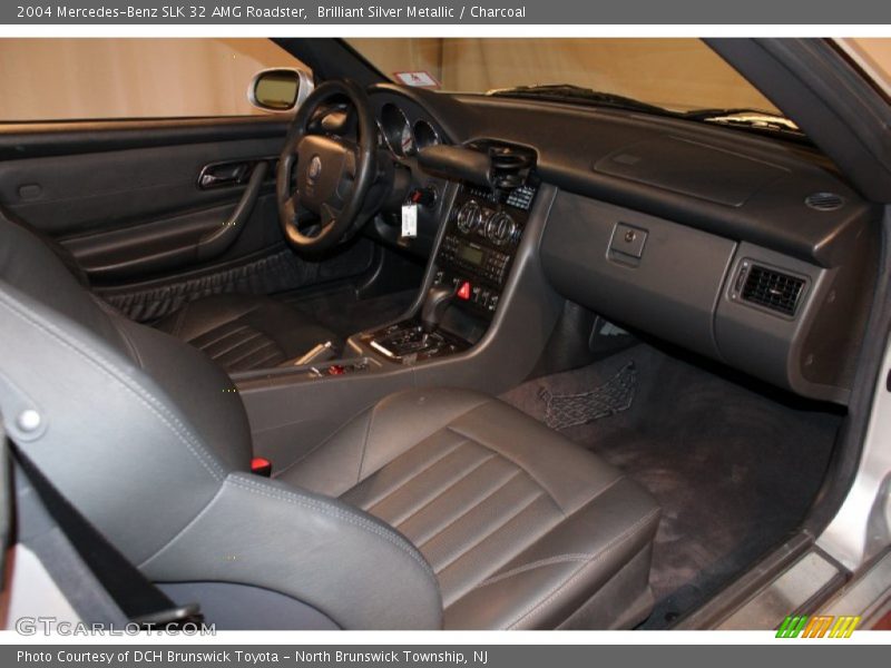 Brilliant Silver Metallic / Charcoal 2004 Mercedes-Benz SLK 32 AMG Roadster