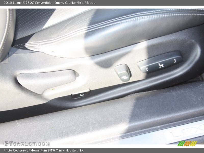Smoky Granite Mica / Black 2010 Lexus IS 250C Convertible