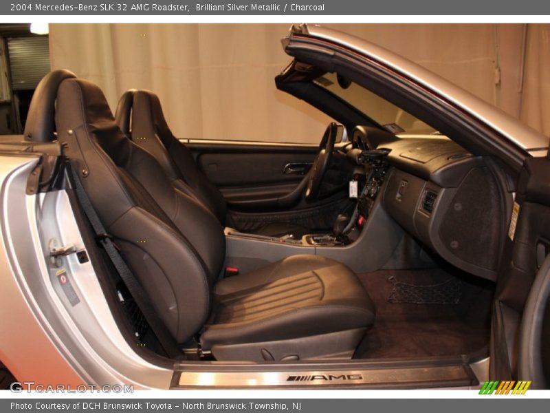 Brilliant Silver Metallic / Charcoal 2004 Mercedes-Benz SLK 32 AMG Roadster