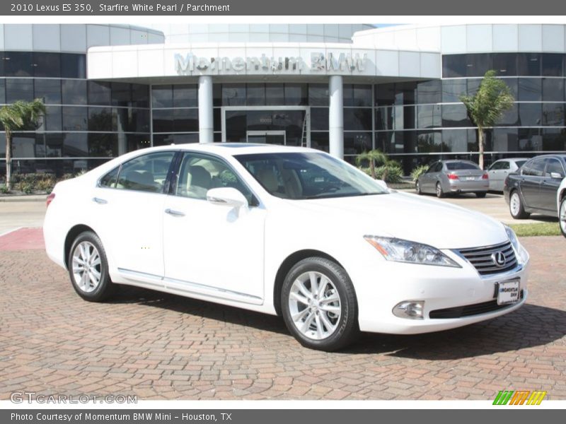 Starfire White Pearl / Parchment 2010 Lexus ES 350