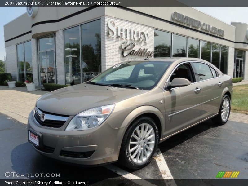 Bronzed Pewter Metallic / Morocco Brown 2007 Saturn Aura XR
